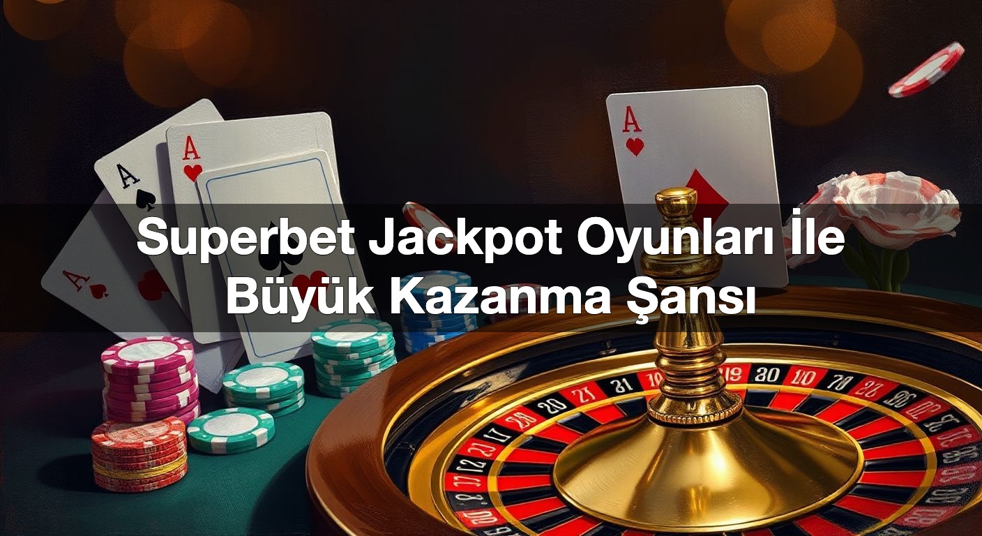 superbet jackpot oyunlar i le b y k kazanma ans 1790531452880
